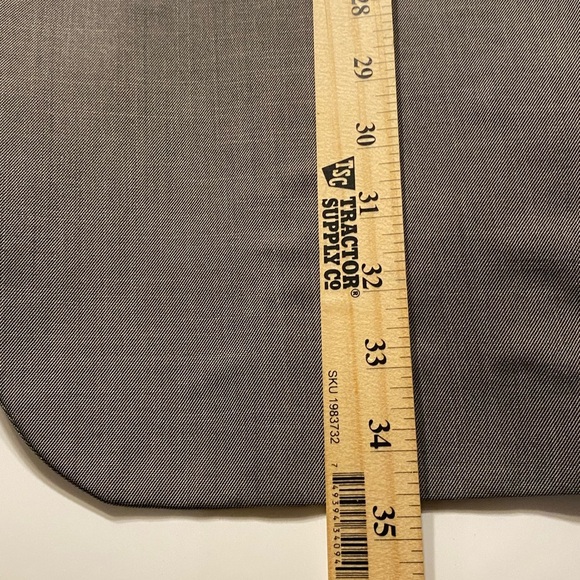 BUY 1 GET 1 SUIT COAT Stacy Adam Blazer Classic Fully Lined Two Vent 60R Gray - Picture 13 of 13
